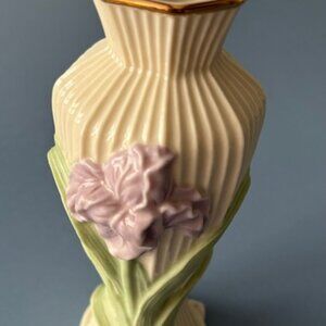 Lenox American By Design Purple Iris Porcelain Bud Vase 3-D